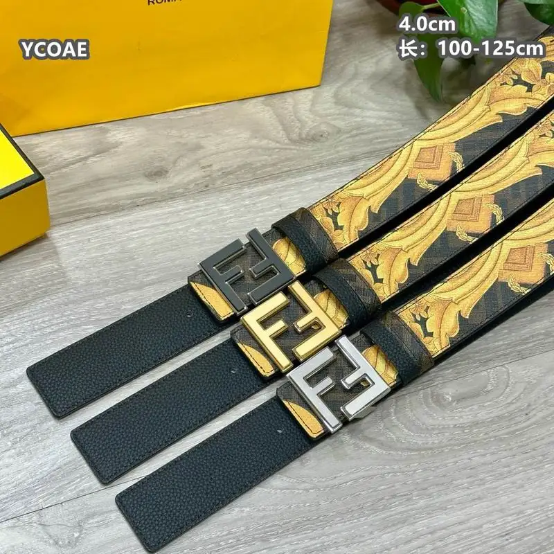 Fendi belt 40mmX100-125cm 8L150